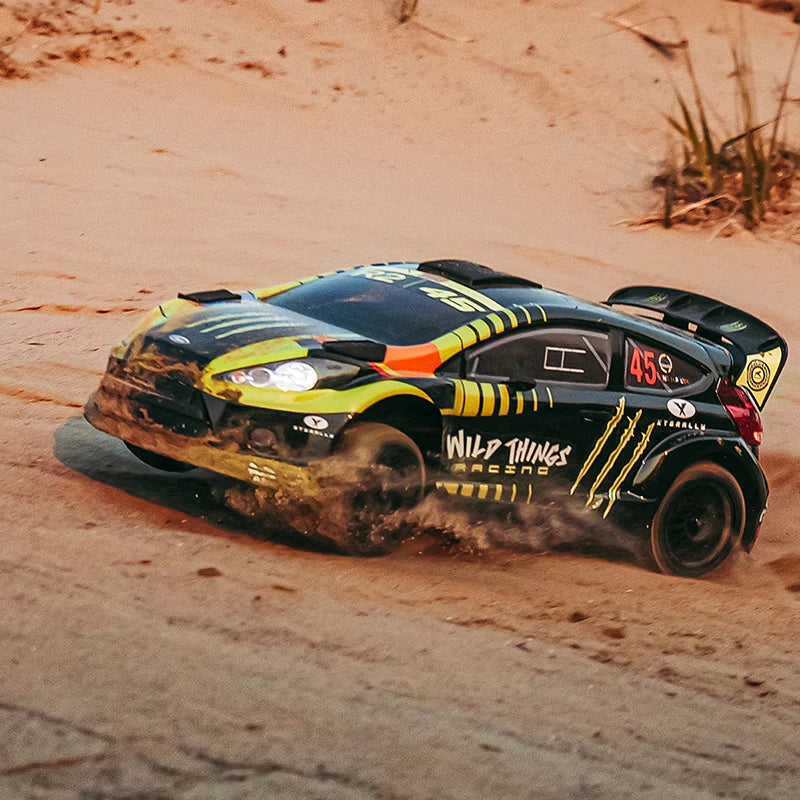 Rlaarlo 1/10 XTS-F10 RTR 4WD Carbon Fiber Brushless RC Rally Car