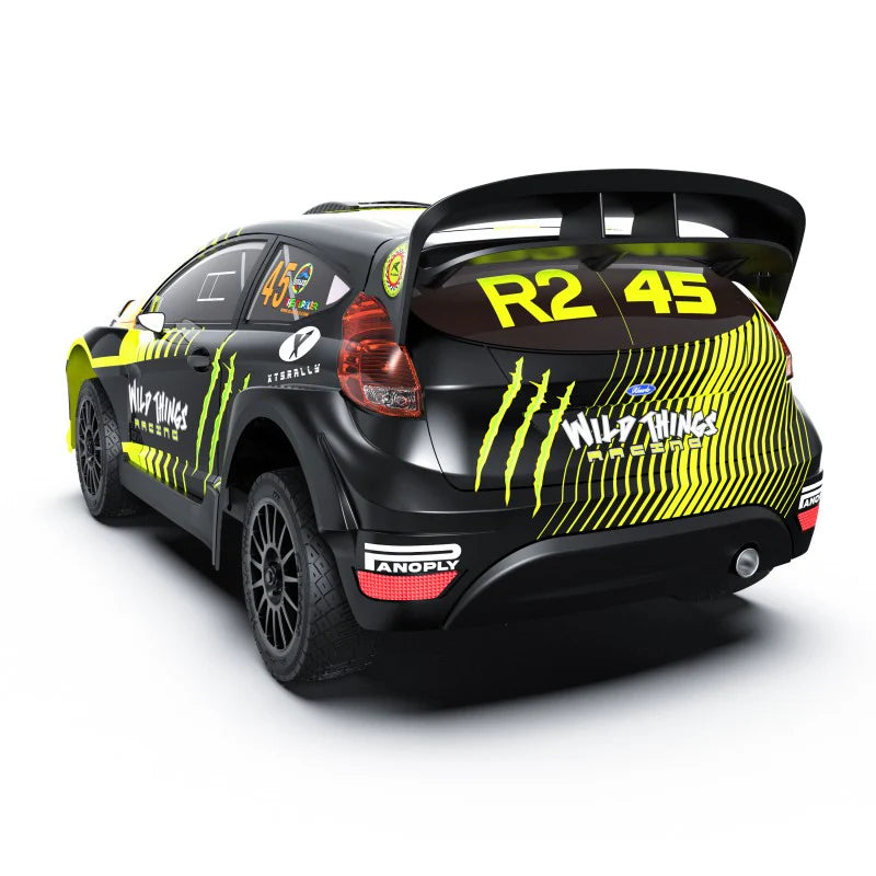 Rlaarlo 1/10 XTS-F10 RTR 4WD Carbon Fiber Brushless RC Rally Car