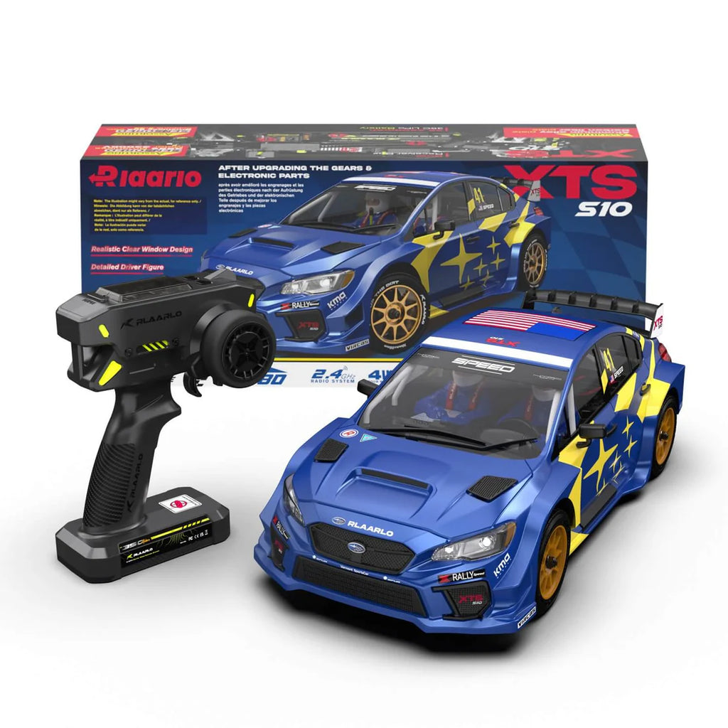 Rlaarlo 1/10 XTS-S10 Carbon Fiber Brushless RTR Rally Car