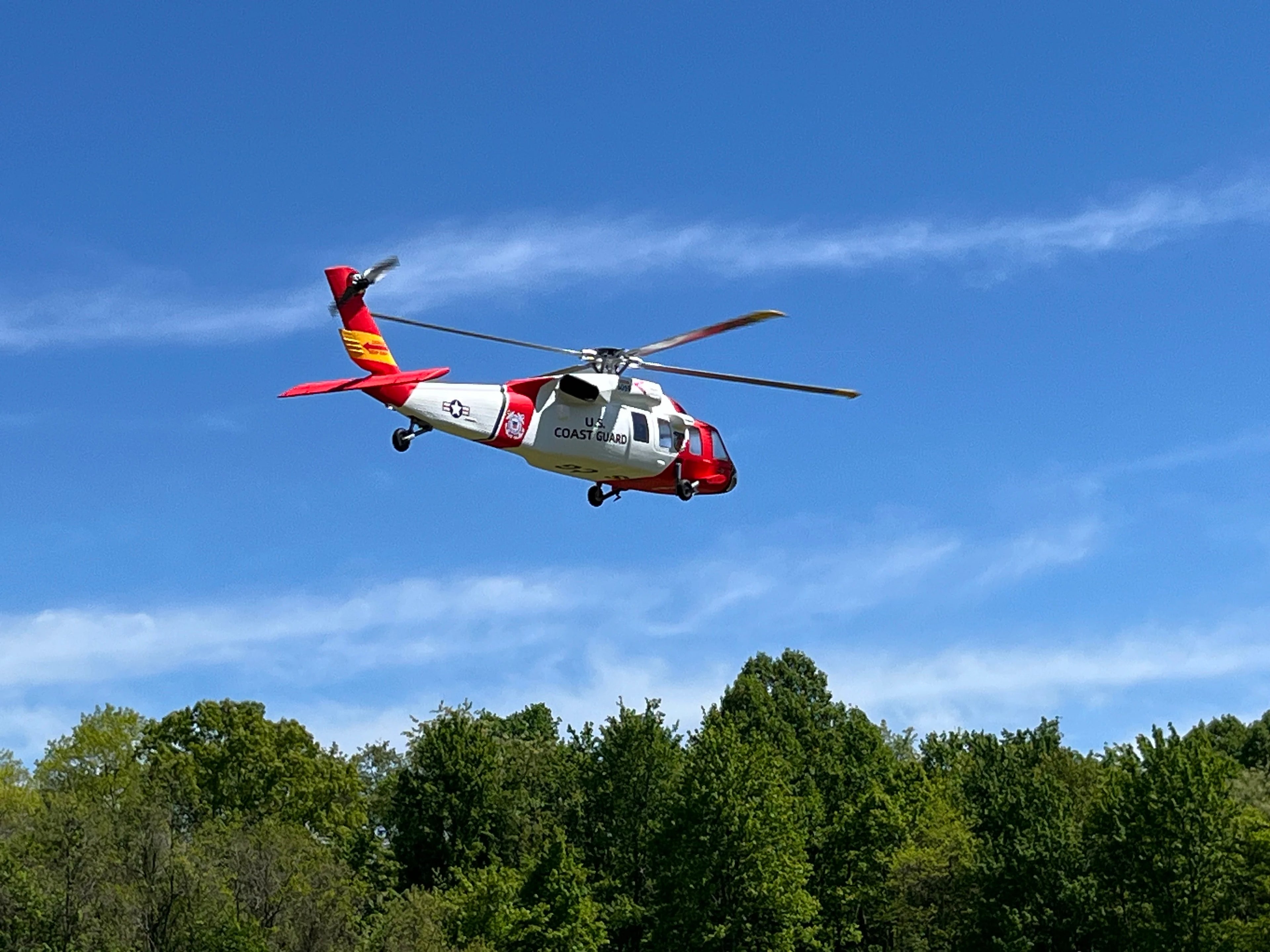 FLYWING MH-60T Jayhawk UH-60 470L 4-Blade ACE GPS/ATT RC Scale Helicopter (RTF)