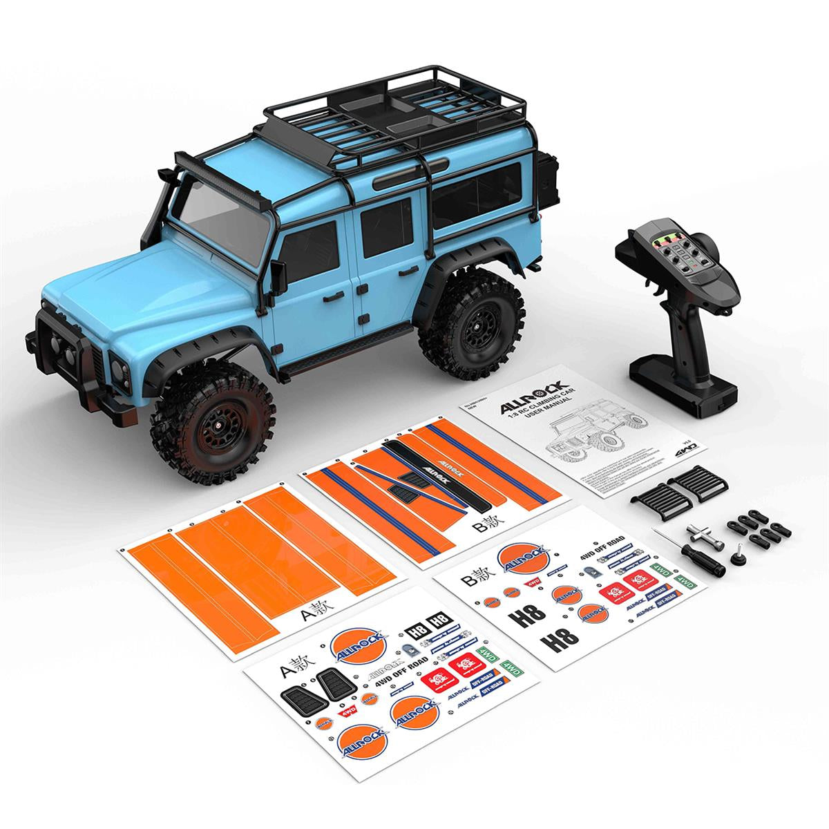 MJX H8H RC Land Rover Defender Brushless RTR