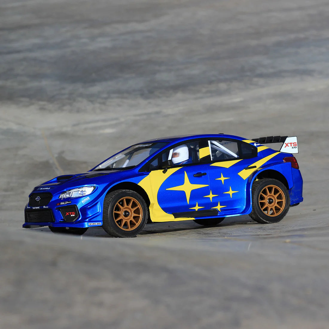 Rlaarlo 1/10 XTS-S10 Carbon Fiber Brushless RTR Rally Car