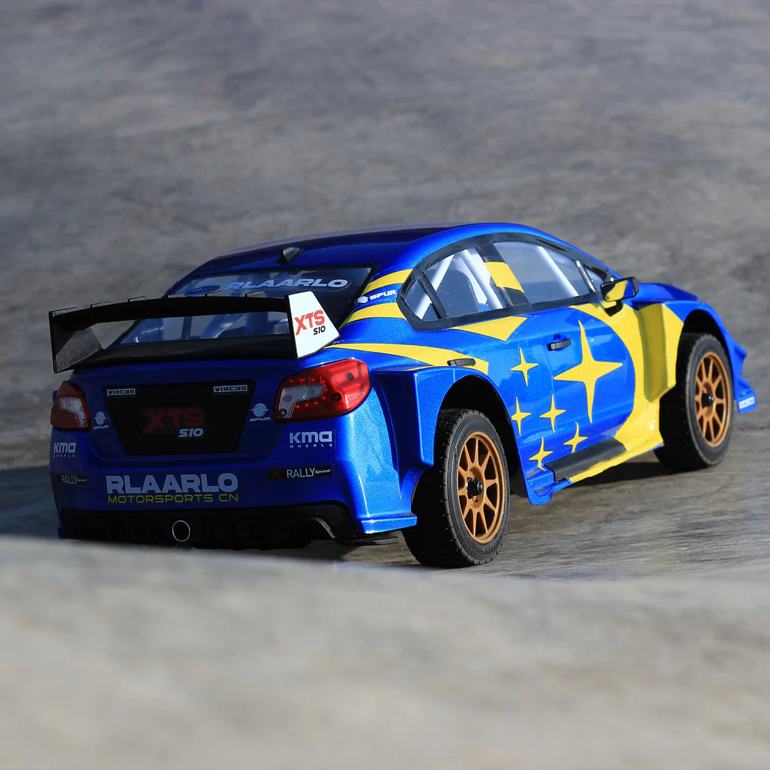 Rlaarlo 1/10 XTS-S10 Carbon Fiber Brushless RTR Rally Car