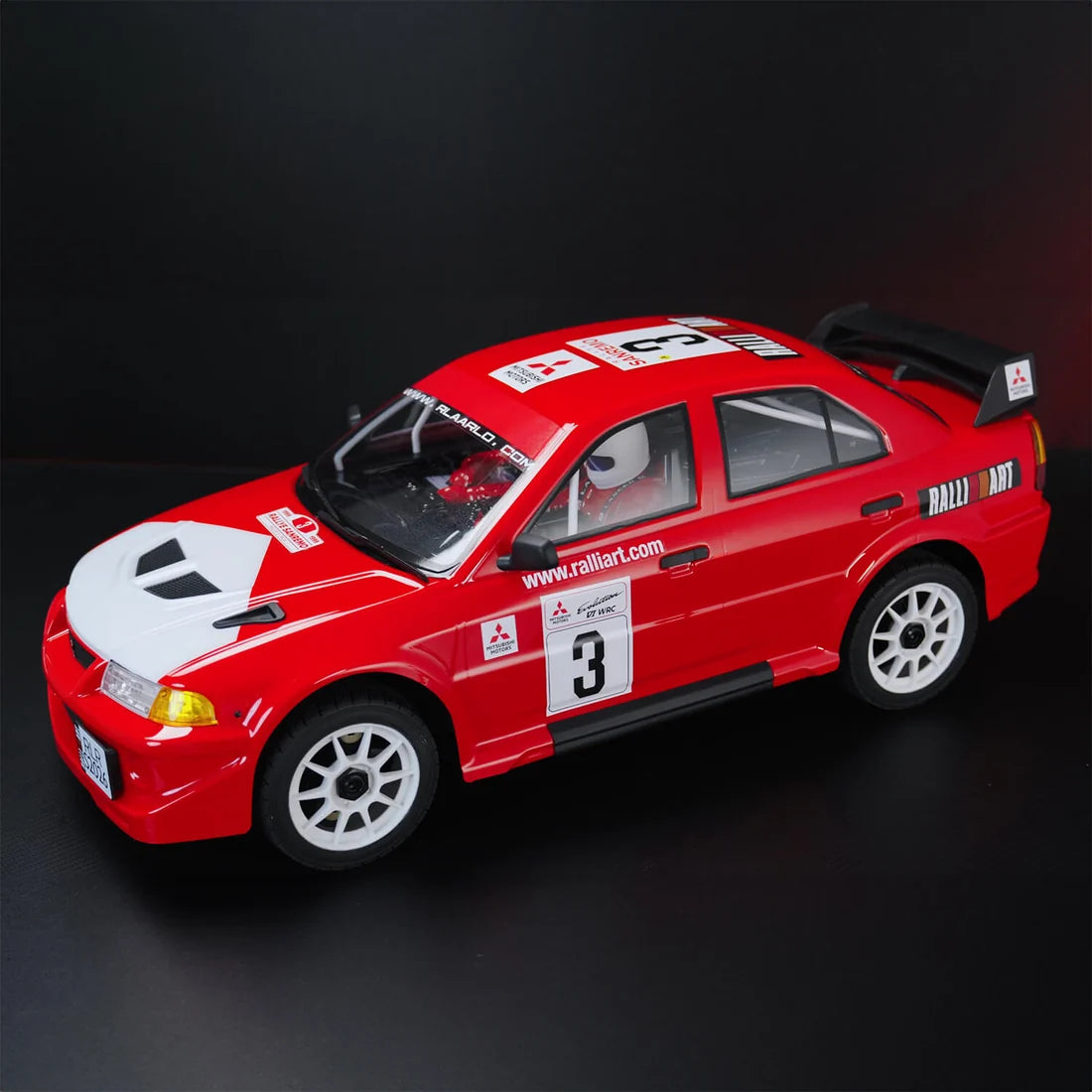 Mitsubishi EVO 6.5 TME Licensed 1/7 Brushless RTR RC Rally Car
