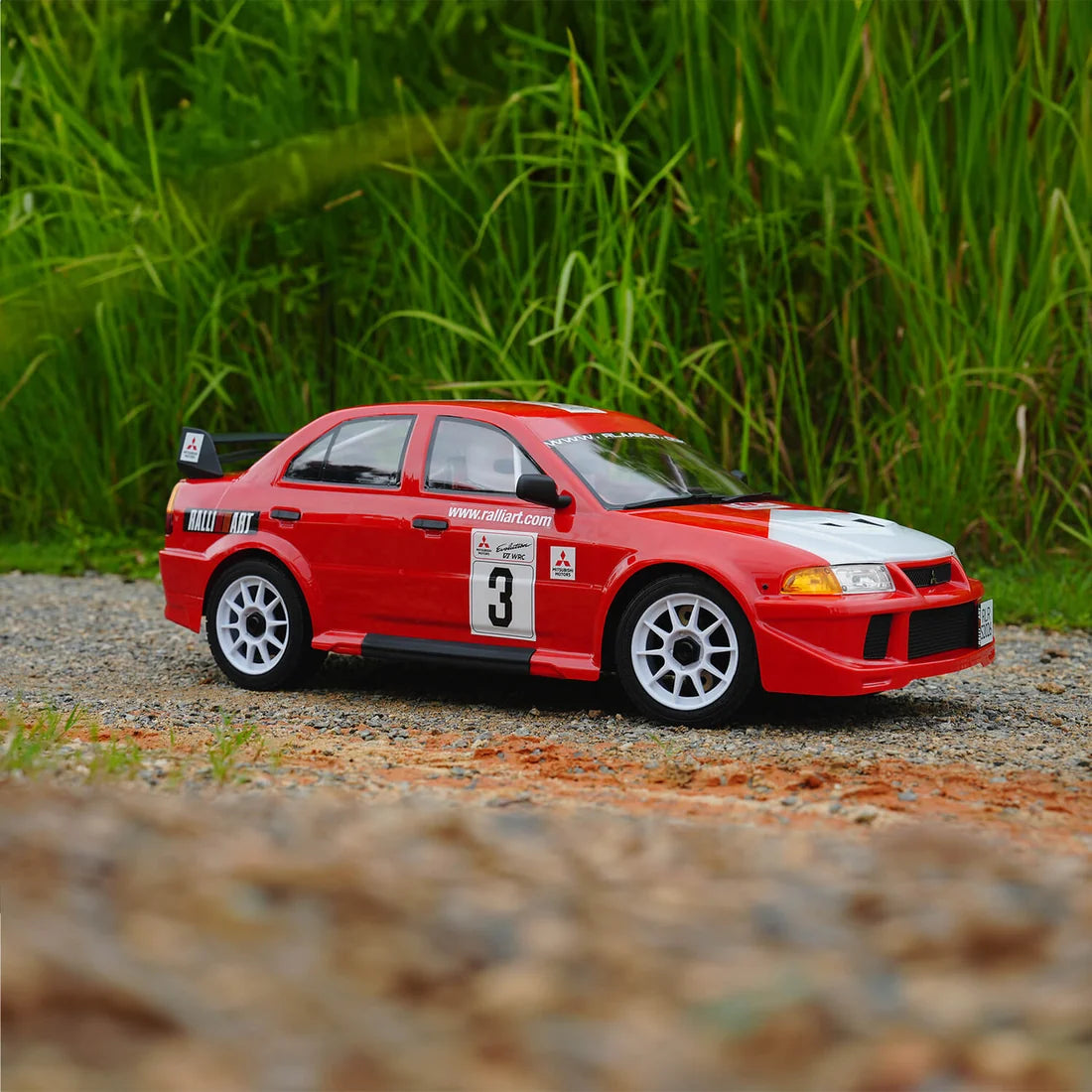 Mitsubishi EVO 6.5 TME Licensed 1/7 Brushless RTR RC Rally Car