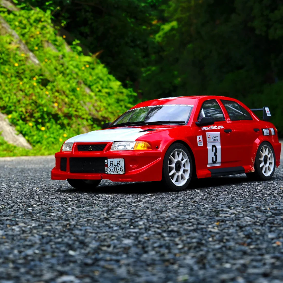 Mitsubishi EVO 6.5 TME Licensed 1/7 Brushless RTR RC Rally Car