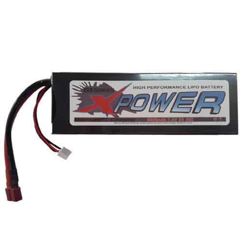 Xpower 2S 6800mah 50C - Deans
